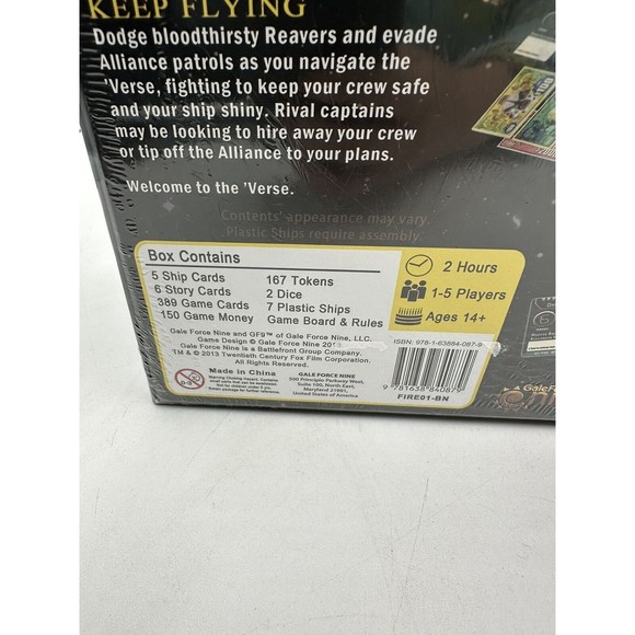 Firefly the Game Special Edition - Includes 5th Player Artful Dodger & 7 Promos - Picture 4 of 5